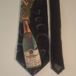Robert Talbott Champagne Bottle Necktie